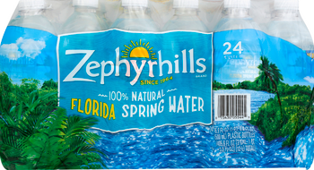 Zephyrhills 100% Natural Spring Water (16.9 oz x 24-pack)