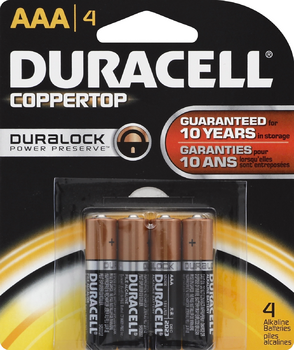 Duracell AAA Battery (4-Pack)