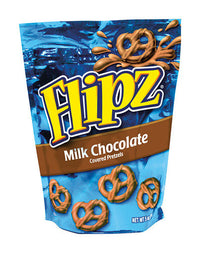 Pack of Flipz Pretzels Milk Chocolate Covered Pretzels