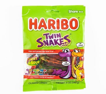 Haribo Twin Snakes (5 oz)