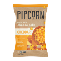 Pipcorn Cheddar Cheese Balls (4.5 oz)