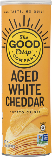 The Good Crisp Company Aged White Cheddar (5.6 oz)