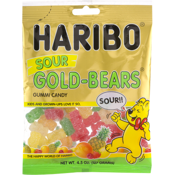 Haribo Sour Gold-Bears (4.5 oz)