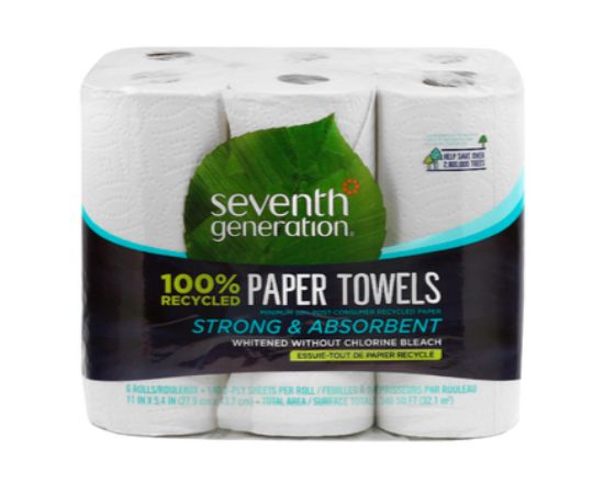 Seventh Generation Paper Towels (6 x 140 sheets)