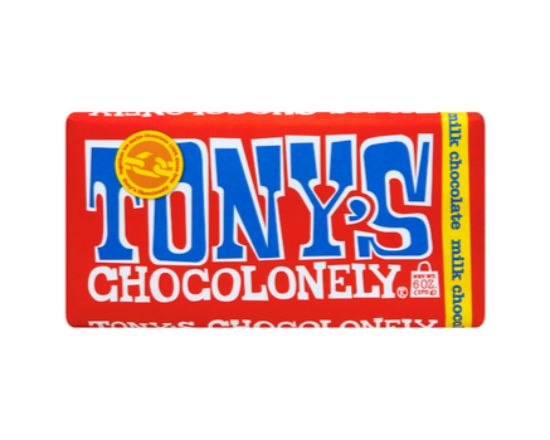 Tony's Chocolonely 32% Milk Chocolate Bar (6.3 oz)