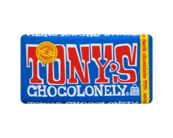 Tony's Chocolonely 70% Dark Chocolate Bar (6.3 oz)