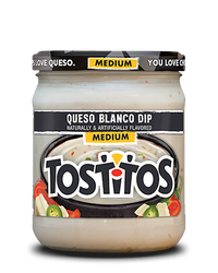 Tostitos Queso Blanco Dip Medium (15 oz)