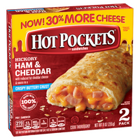 Hot Pockets Ham & Cheddar Crispy Buttery Crust (4.5 oz x 2-pack)