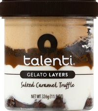 Talenti Gelato Layers Salted Caramel Truffle (1 Pint)