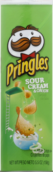 Pringles Sour Cream & Onion Potato Chips (5.5 oz)